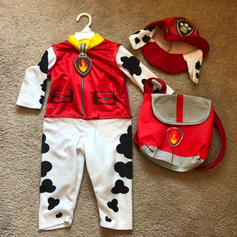 Marshall paw patrol costume size 12 -18 mo
